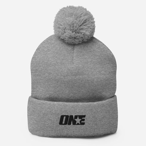 1STAR Pom-Pom Beanie
